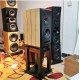 Solid wood front speaker hifi three-way bookshelf box subwoofer