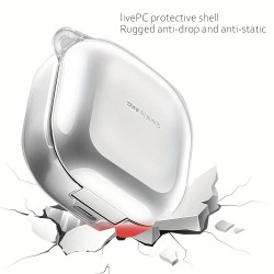 Silicone Shockroof Protective Earphone Case With Hook