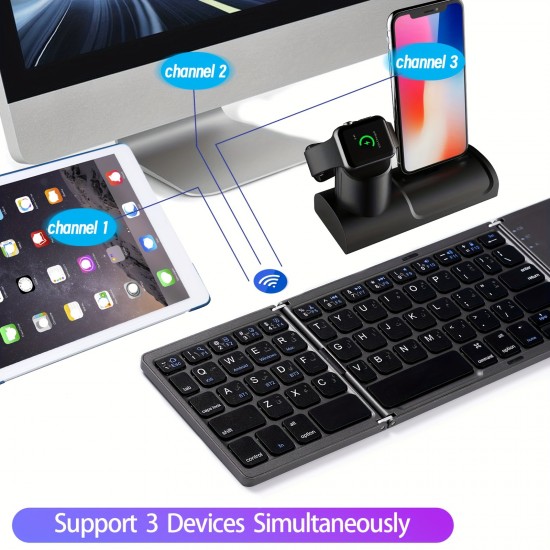 Wireless Three Fold Keyboard 