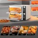 18-Inch Commercial Countertop Pizza Oven Double Deck Electric Pizza Oven