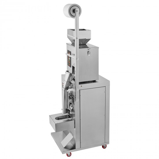 Automatic Particle Packaging Machine, 0.002-0.22lbs/1-100g, Multi-Function Weighing Packing Machine, Filling Sealling Mchine for Tea Seeds Grains Flour Beans Glitter