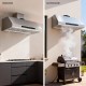48 Inch Under Cabinet Range Hood 1400CFM 6-Speed DC Motor Baffle Filter Stainless Steel Kitchen Hood
