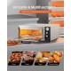 Electric Pizza Oven - 18-Inch Commercial Pizza Ovens 842F Max Temp 1740W Large Pizza Oven Counter with Temp & Time Control Built-in Thermometer Indoor Pizza Maker for Restaurant & Home Use - Perfect for Crispy Pizzas, Baking Bread, Pastries