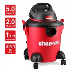 5 Gallon 2. 0 Peak HP Wet/Dry Vacuum High Performance 90304/90344 Cartridge Filter