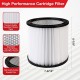 5 Gallon 2. 0 Peak HP Wet/Dry Vacuum High Performance 90304/90344 Cartridge Filter