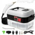 Foandbevi 1200W Handheld Steam Cleaner for Home Car Detailing etc. | Portable Steamer for Cleaning Machine with 6 Adjustable Levels 105℃ High-Pressure 6 in 1 Attachments for Tile Grout and all