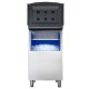 Ice Storage Bin - 250LBS Capacity Stainless Steel Ice Storage with Water Filter, Adjustable Anti-Slip Rubber Feet & 8-Hour Insulation, Ideal for Restaurants, Hotels & Beverage Shops