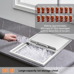 Large Capacity Drop-in Ice Chest - 27