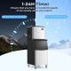Commercial Ice Maker Machine 418 LBS/24H with 200 LBS Storage Bin, 192PCS Ice Cubes in 11-20 Mins, Approved Industrial Ice Machine with Auto Self-Cleaning for Restaurant, Bar and Cafe.