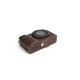 GR III Camera Case BolinUS Handmade Genuine Real Half Camera Case Bag Cover for Ricoh GR III GR3 Camera Bottom Opening Version + Hand Strap Coffee