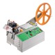 Automatic Webbing Cutting Machine Hot and Cold Ribbon Cutting Tool with Adjustable Temperature, LCD Display, & High-Precision Cutting for Nylon Webbing, Elastic Bands, Shoelaces, & More & Tapes Cutter for Various Materials