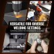 Rotary Welding Positioner 66LBS/30KG - 0-90 Tiltable Welding Positioning Turntable Table, 1-12RPM 80W Motor with 12.4 Inch 3-Jaw Chuck & Welding Torch Stand Holder for Cutting, Grinding, Assembly & Testing