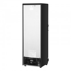 8.1 CU.FT Commercial Merchandiser Refrigerator - Glass Door Display Refrigerator Upright Fridge - Beverage Cooler Merchandiser with 4 Adjustable Shelves, Soft LED Lighting, Energy-Saving Automatic Defrost, Rapid Cooling (Black)