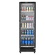 8.1 CU.FT Commercial Merchandiser Refrigerator - Glass Door Display Refrigerator Upright Fridge - Beverage Cooler Merchandiser with 4 Adjustable Shelves, Soft LED Lighting, Energy-Saving Automatic Defrost, Rapid Cooling (Black)