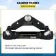 Hydraulic Steering Cylinder 300 - Front Mount Outboard Marine Steering Kit for Center Console, Bass & Offshore Fishing Boats - Corrosion-Resistant Aluminum Alloy, Built-In Two-Way Lock, ORB Fitting - Ideal for Hydraulic Steering System Without Hose & Helm