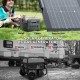 Portable Power Station RIVER 2 Pro 700 with 220W Portable Solar Panel (Separate Shipment), Solar Power Bank 716Wh LiFePO4 Battery and 4x800W AC Outlets, Power Station for Home Backup Outdoors Camping RV or Home Use