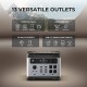 2048Wh/2400W Portable Power Station with Line, UPS Power Supply with Lifepo4 Battery, Fast Charge High Capacity, Charging Adjustment Knob, 3500+ Life Cycles Solar Generator for Home, Camping & RV, Travelling, Outdoor & Off-Grid Adventures