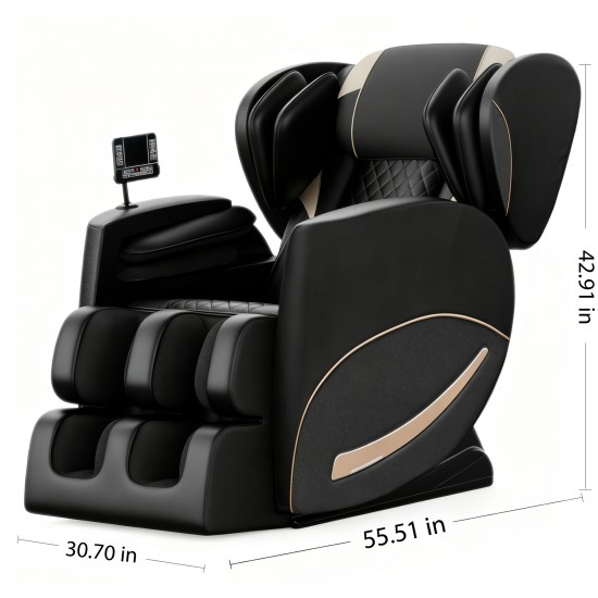 Zero Gravity Massage Chair Recliner with 10 Massage Heads And Full-body Air Pressure