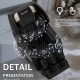 Zero Gravity Full Body Massage Chair Recliner Includes Heating, Airbags, Wireless Speaker, Foot Roller, And Touch Screen