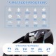 Complete Zero-Gravity Massage Chair with 4D Smart Acupressure Stretching, Heating for Back And Legs, Built-In Speakers, And SL Track Massage System