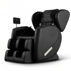 Zero Gravity Full Body Massage Chair Recliner with Heating, Airbags, Wireless Speaker, Foot Roller, And Touch Screen