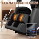 Zero Gravity Full Body Massage Chair Recliner with Heating, Airbags, Wireless Speaker, Foot Roller, And Touch Screen