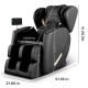 Zero Gravity Full Body Massage Chair Recliner with Heating, Airbags, Wireless Speaker, Foot Roller, And Touch Screen
