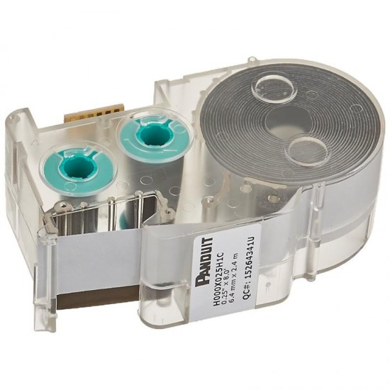 Panduit H000X025H1C P1 Cassette Continuous Heatshrink Tubing Label Polyolefin White