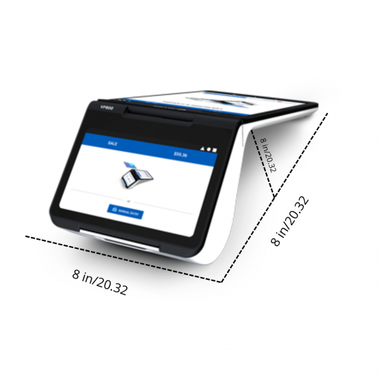 Portable Payment Terminal – Bundle -Cash Drawer 100 - No Cost Payment Processing