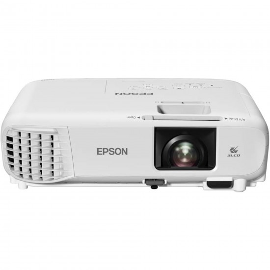 Epson - PowerLite W49 LCD Projector - 16:10 - Ceiling Mountable - 1280 X 800 - Front, Rear, Ceiling - 8000 Hour Normal