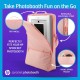 HP Sprocket Photobooth 3x4 Photo Printer Bundle with Zink Paper (100 Sheets) & Carrying Case