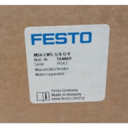 Festo MS6-LWS-3/8-U-V Water Separator 564869 3/8