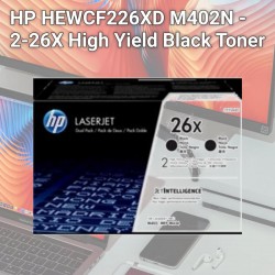 HEWCF226XD M402N - 2-26X High Yield Black Toner