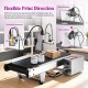 Professional Industrial Inkjet Coding Machine with 7.5In Conveyor Belt, 2-12.7Mm Print Height, for Expiry Dates, Barcode, QR Code Printer, Compatible for Labeling for Batch Numbers, Date Printing for Retail, Pharmaceutical, Logistics
