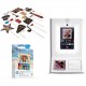 Sprocket Photo Booth Instant Printer Kit, 100 Zink Paper, 15pcs Hollywood Props