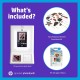 Sprocket Photo Booth Instant Printer Kit, 100 Zink Paper, 15pcs Hollywood Props