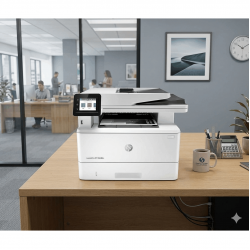 LaserJet Pro M428fdn Multifunction Black and white Printer, Copier, Scanner, Fax; Built-in Ethernet & 2-Sided Printing